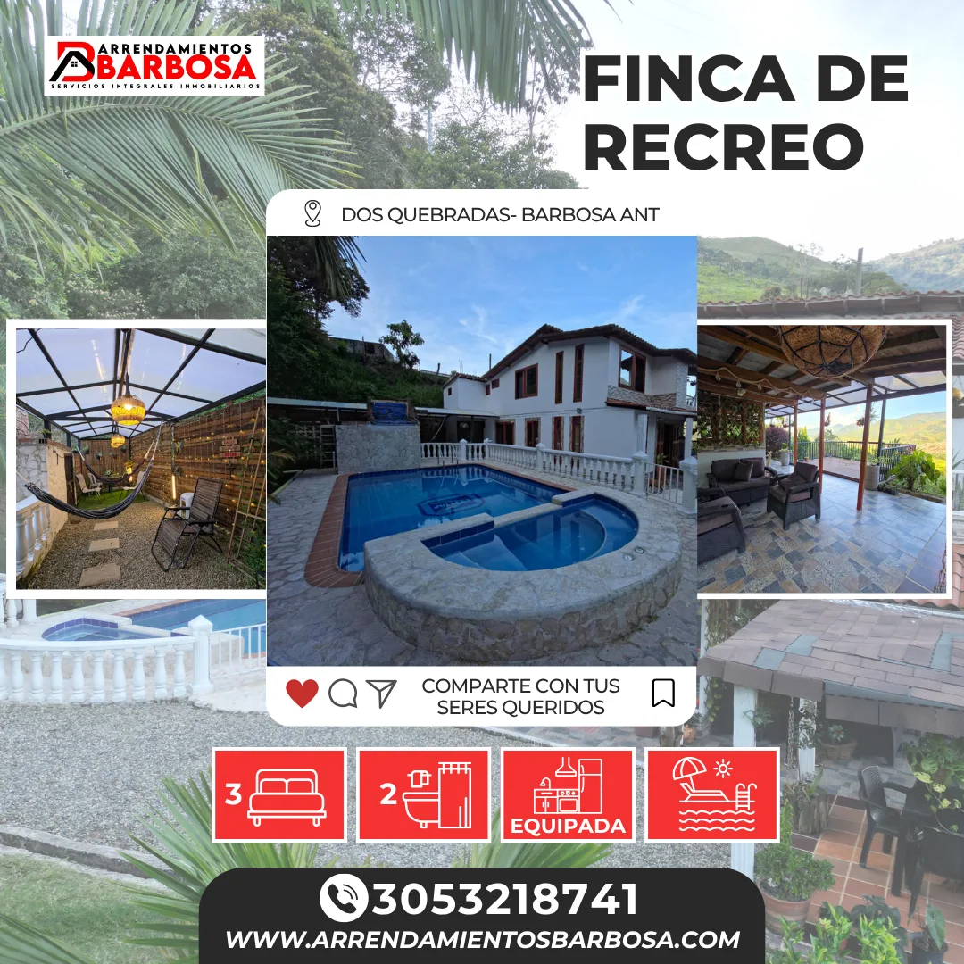 Finca en Arriendo en Graciano, Barbosa