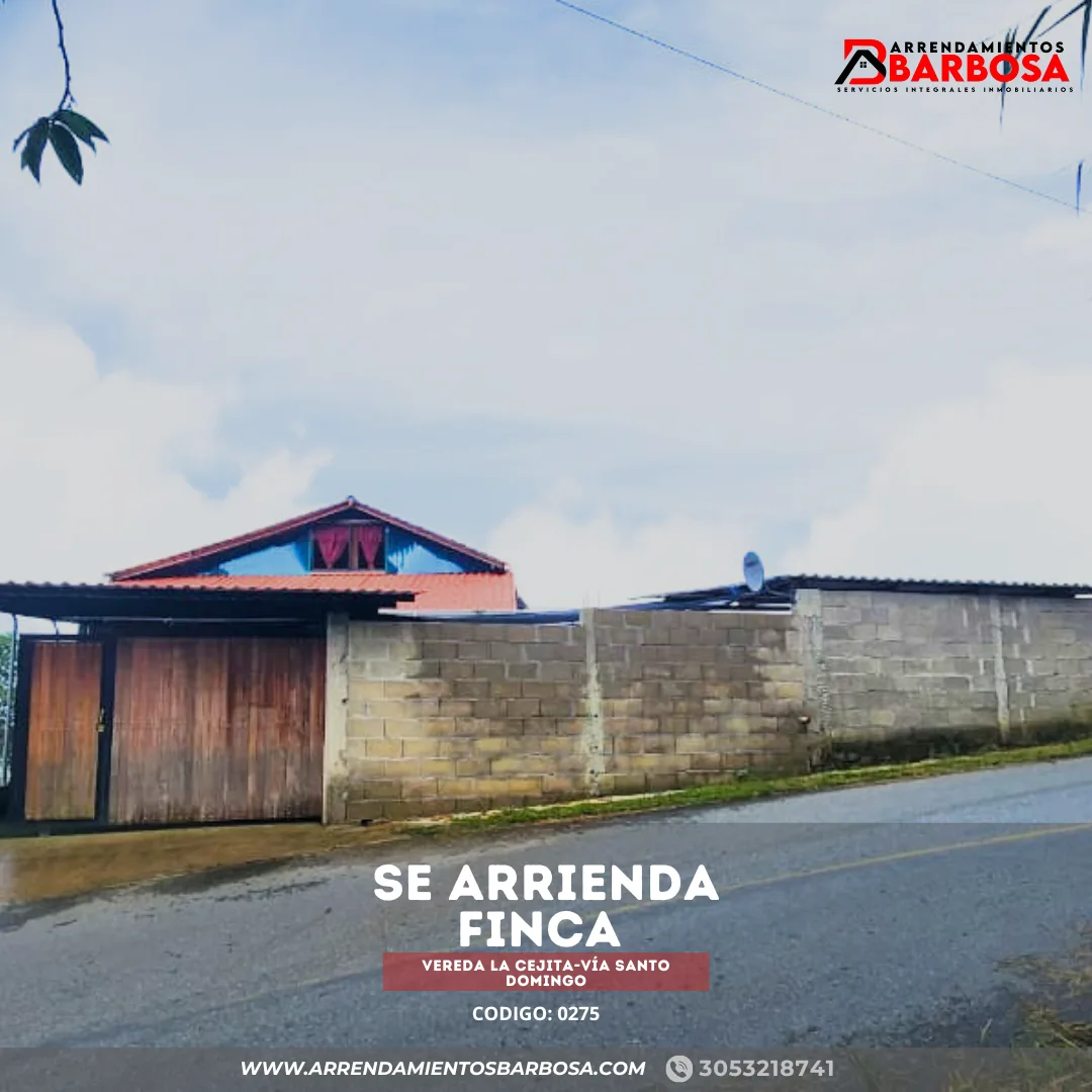 Finca en arriendo en La cejita, Concepcion