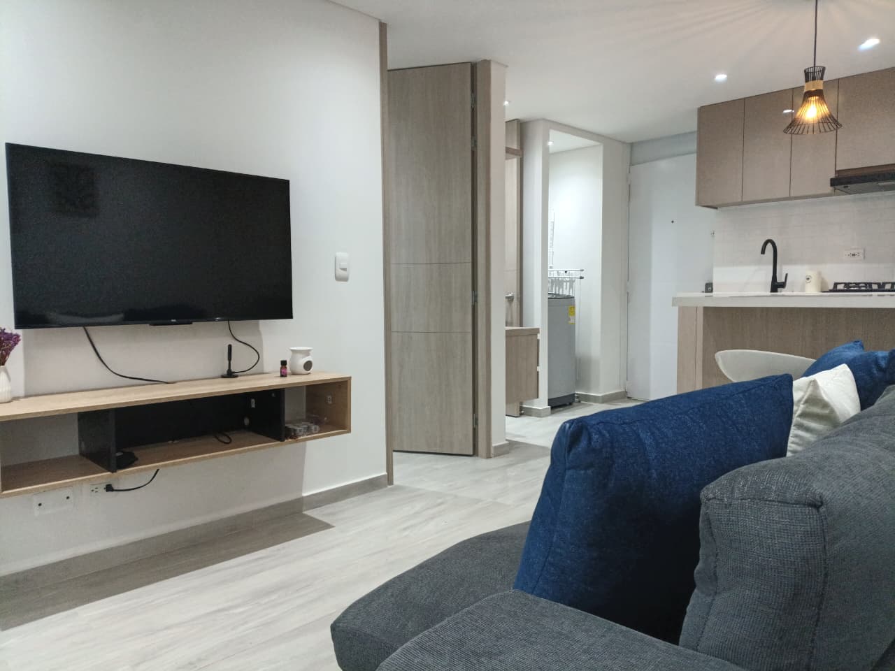 Apartaestudio en Novo Candelaria – Smart Living & Seguridad Premium