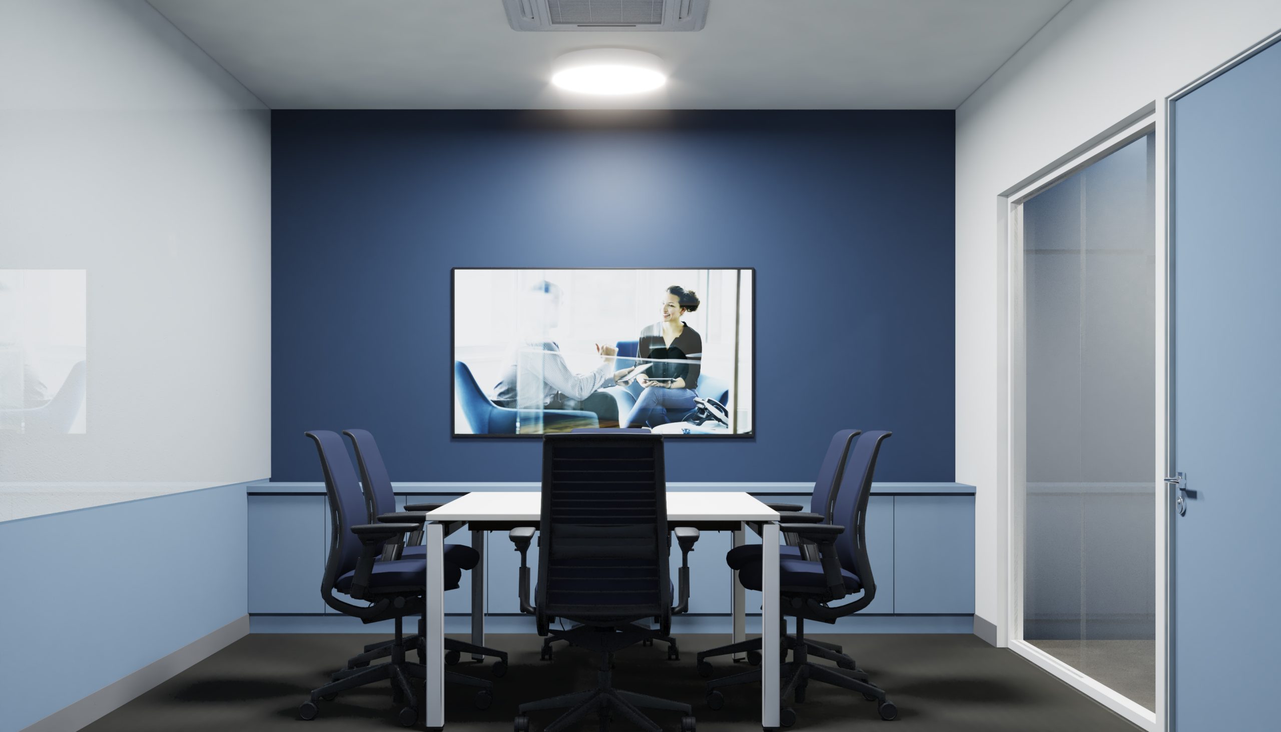 Alquiler de oficina abierta bellamente diseñada para 10 personas en Bogotá, Spaces Nogal