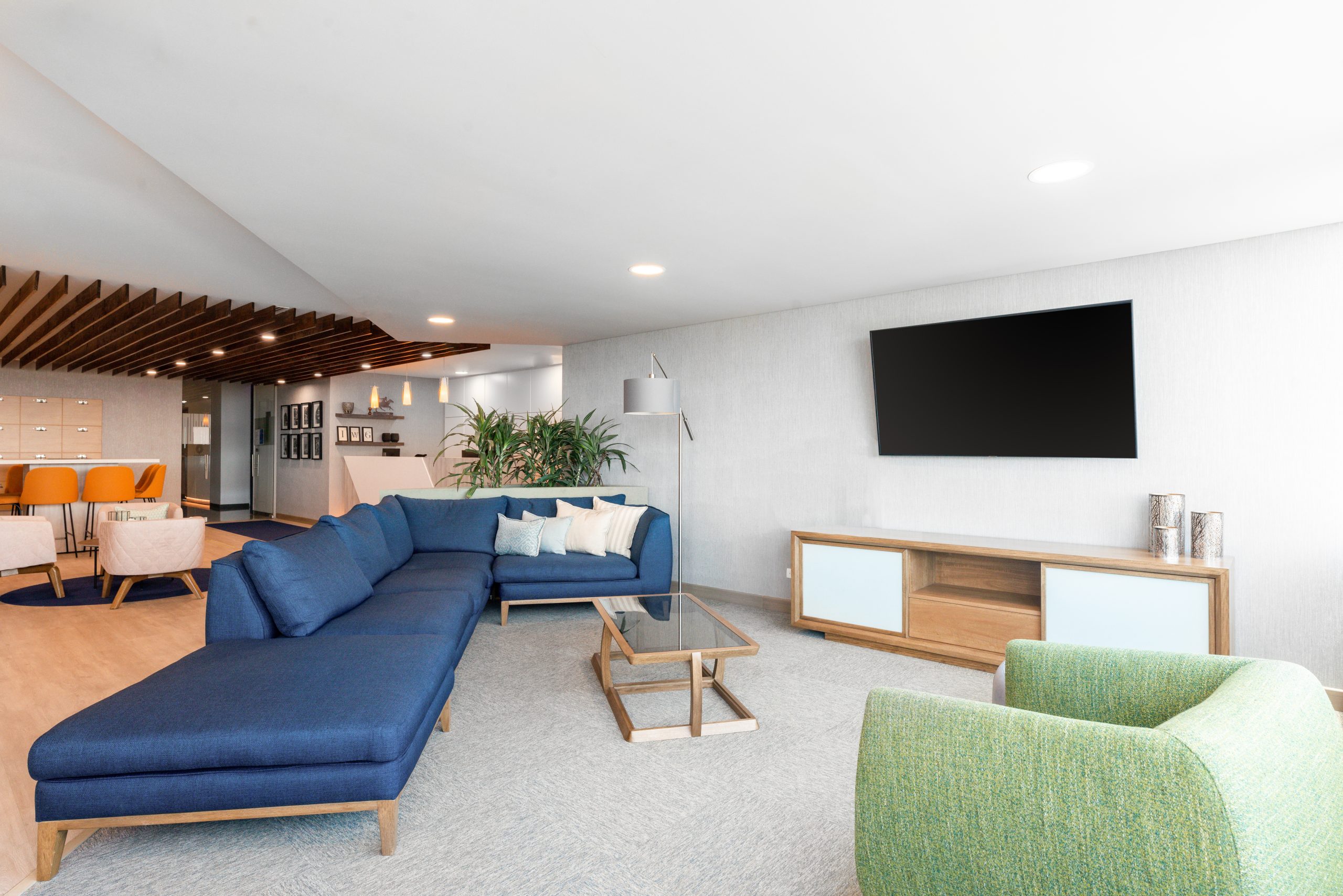 Membresías flexibles de coworking en Barranquilla, Blue Garden