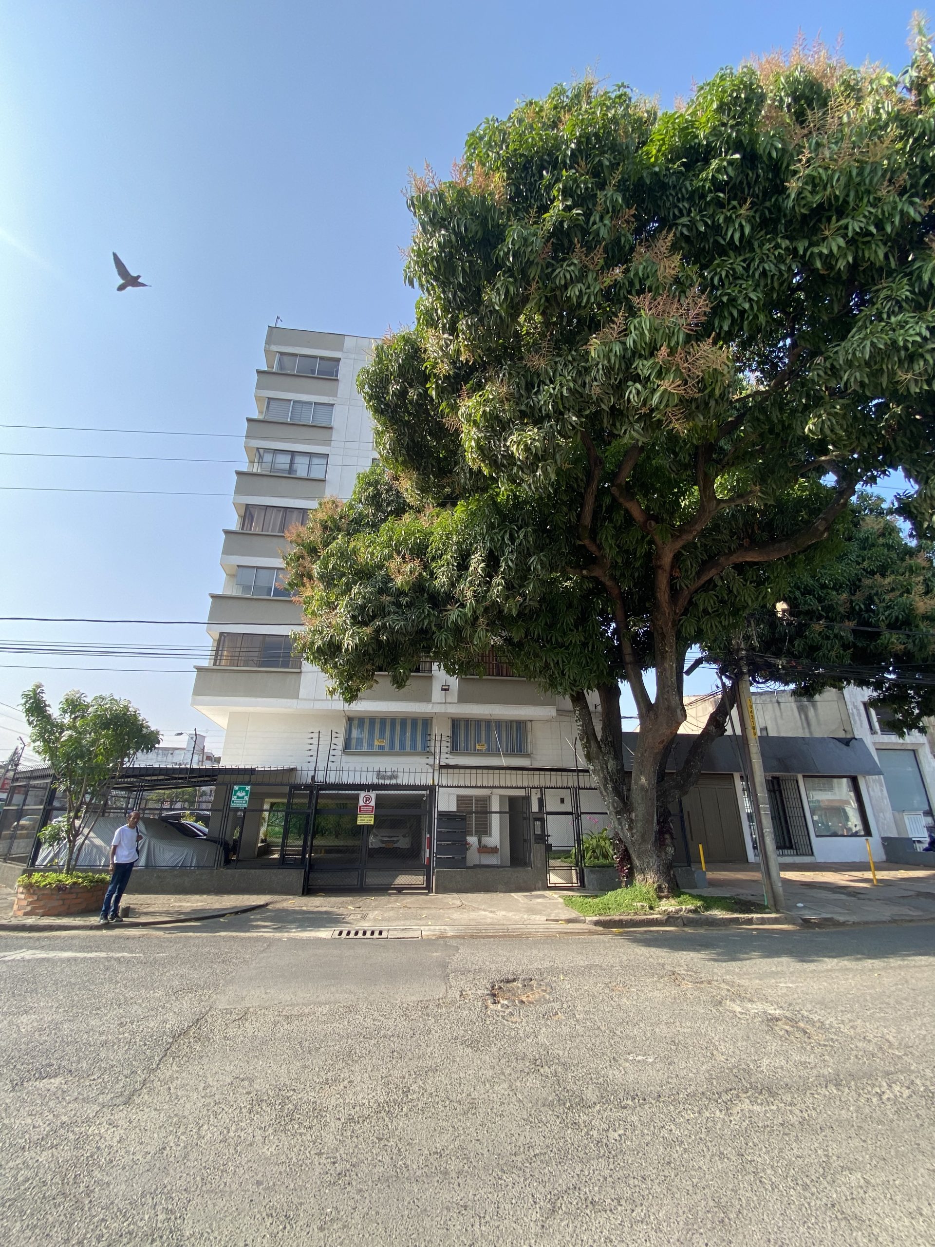 Edificio Vacobo, apartaestudio cómodo, fresco, un edificio tranquilo y seguro