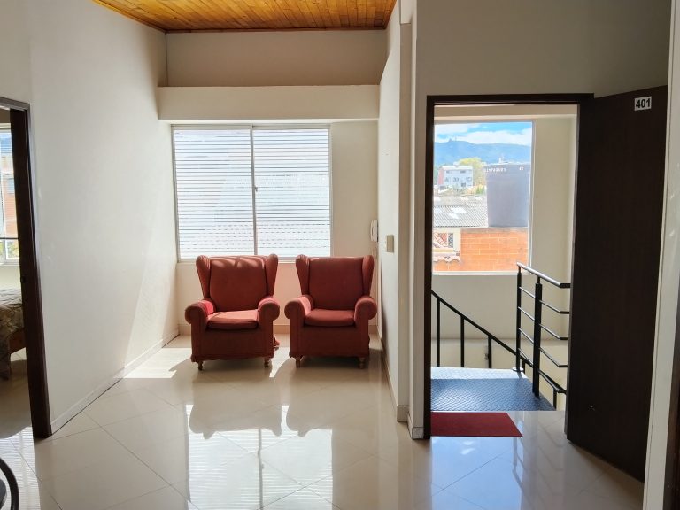 ARRIENDO POR MESES AP 42 M2 AMOBLADO – P3 – 2 HABITACIONES – CHIA