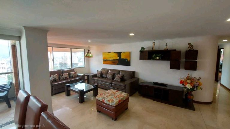 RENTO APARTAMENTO AMOBLADO 3HAB EXTERIOR CLUB HOUSE – EL POBLADO