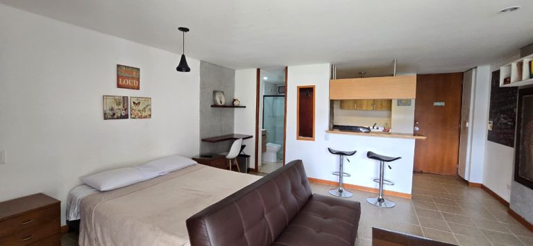 Apartaestudio ubicado en la ciudad de Medellín – Poblado