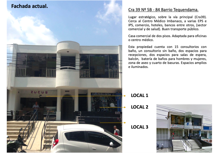 Bodega para alquilar en el centro de cali barrio obrero 500 m²