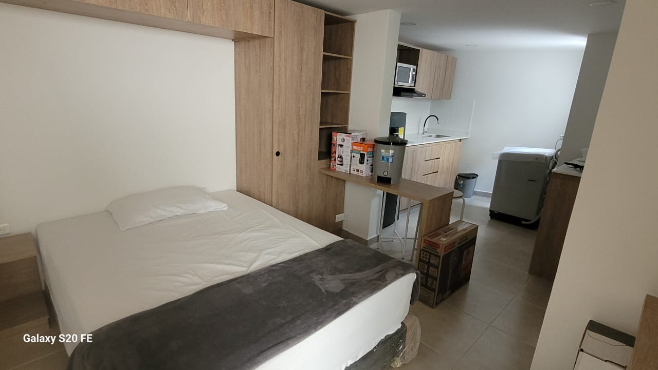 APARTAESTUDIO AMOBLADO EN ARRIENDO EN VILLA HERMOSA