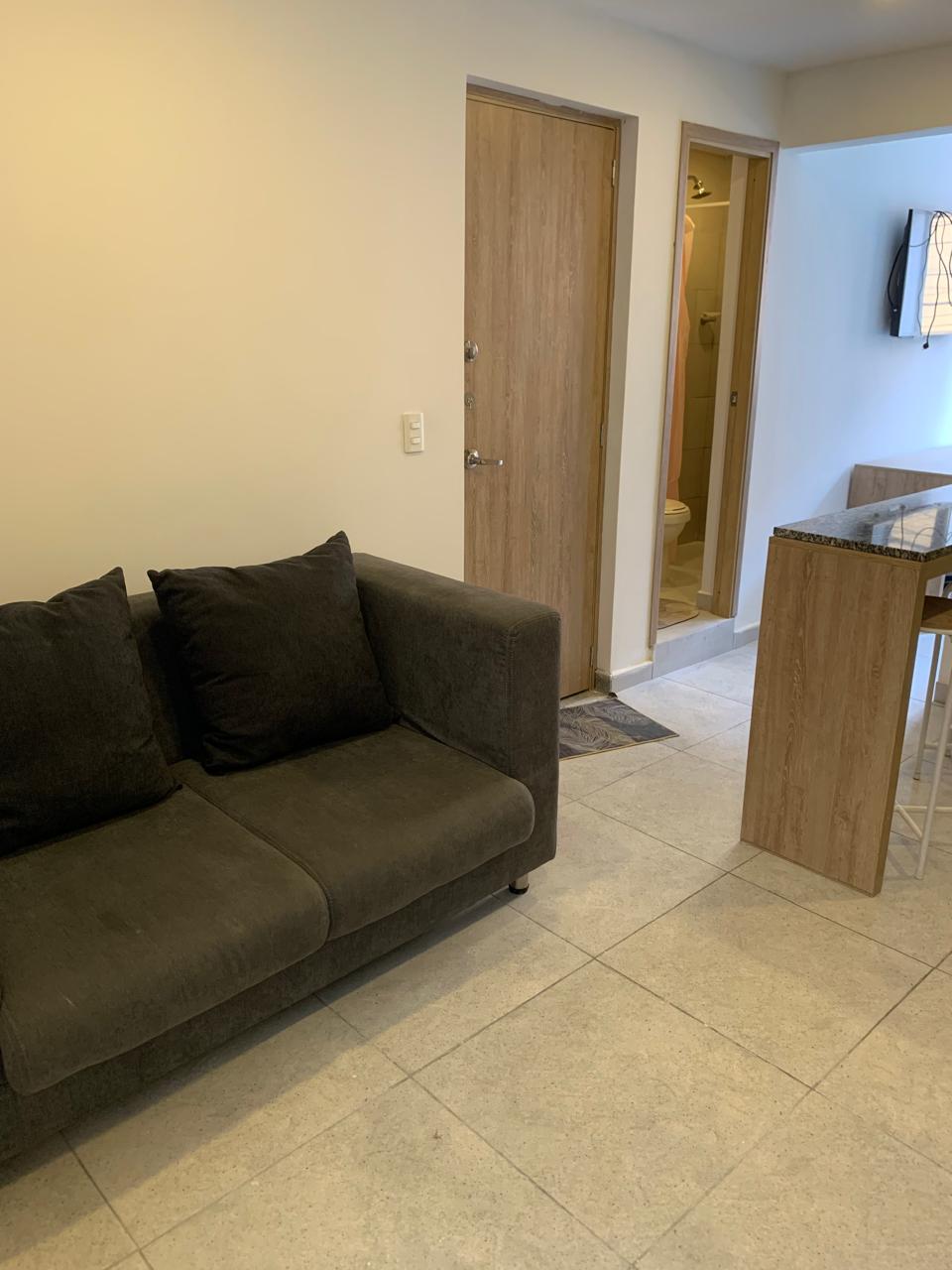 APARTAESTUDIO AMOBLADO EN ARRIENDO LAURELES-CERCA DE LA 70