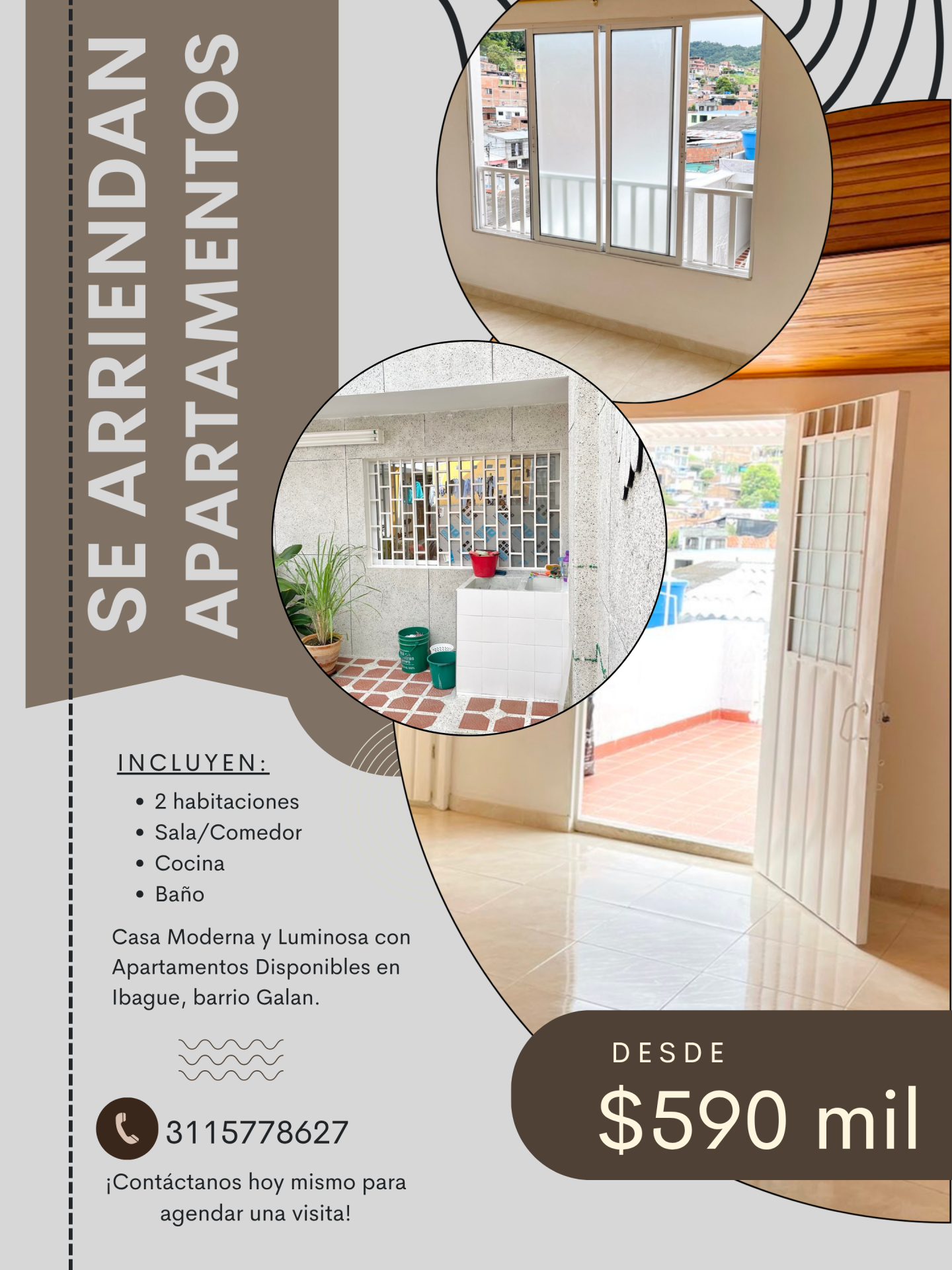 Apartamento en arriendo en Santa Marta vacacional