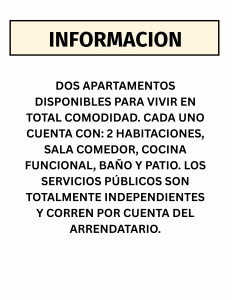 INFORMACION