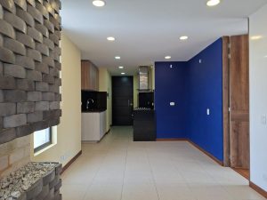 Apto Las Villas: 50m2, 1 cuarto, 1 baño y 2 parqueaderos