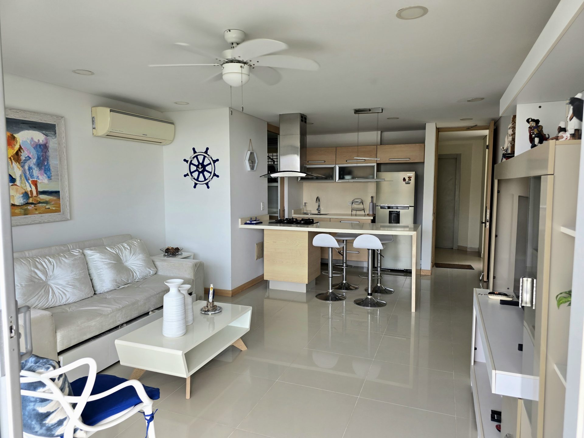 Arriendo Apartamento 2 Alcobas Amoblado - Aluna Beach