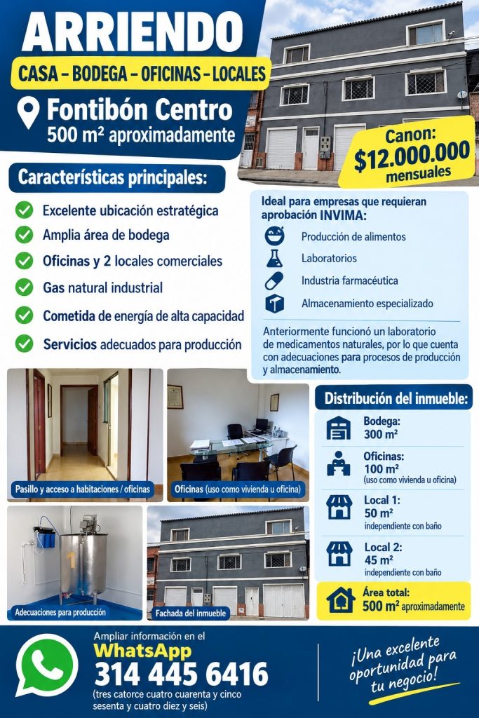 Bodega en Arriendo