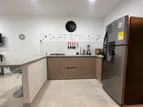 APARTAMENTO EN ARRIENDO DE UNA HABITACION AMOBLADO SERENA DEL MAR CARTAGENA